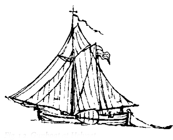 Figure 1.2. Gunboat at Helvoet
