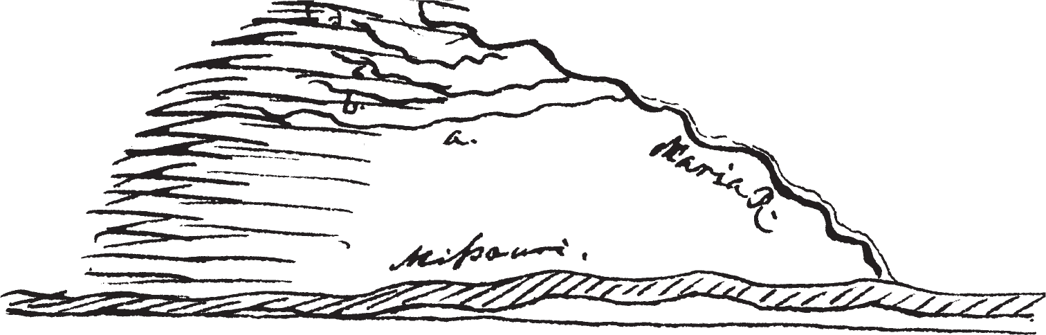 Figure 12.15. Map of the sources of the Marias River.